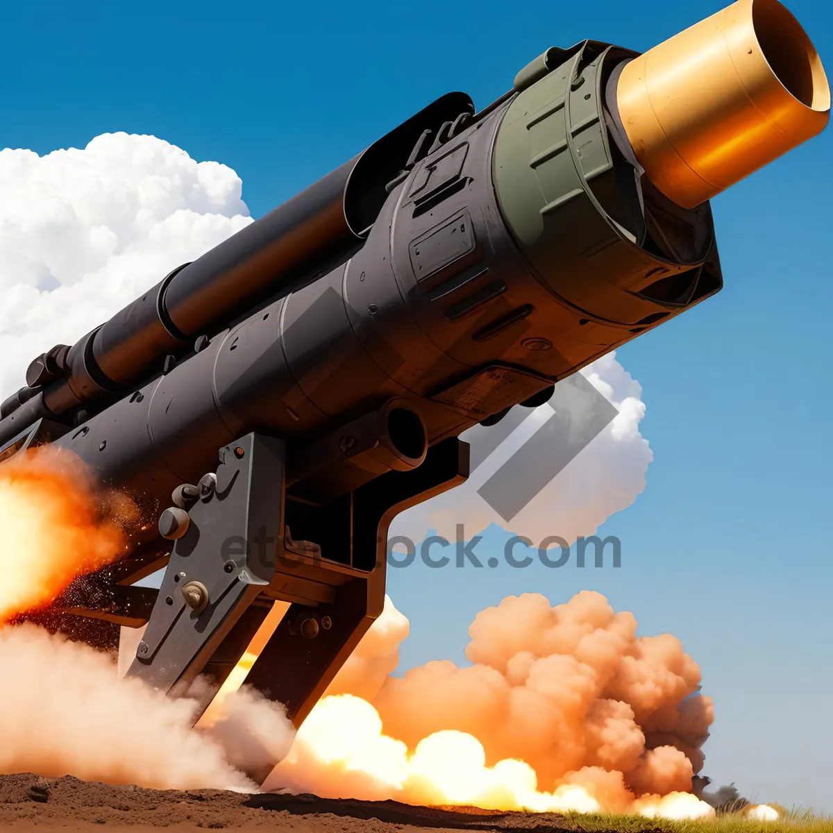 Picture of Skyrocket Launcher: Powerful Armament Device for Missile Defense