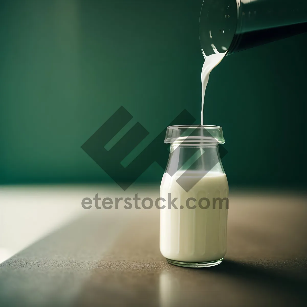 Picture of Refreshing Spa Milk in Glass Bottle