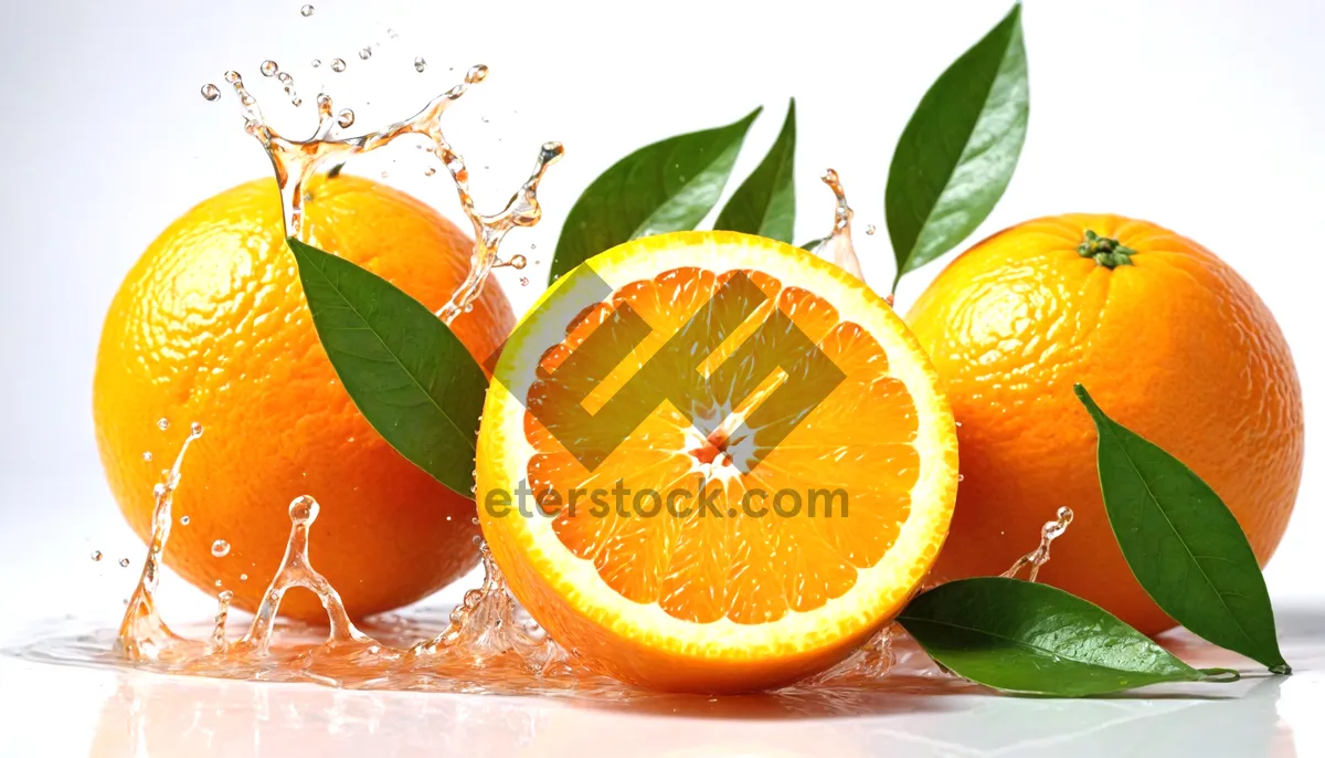 Picture of Healthy Fresh Fruit Breakfast Drink with Citrus Slices