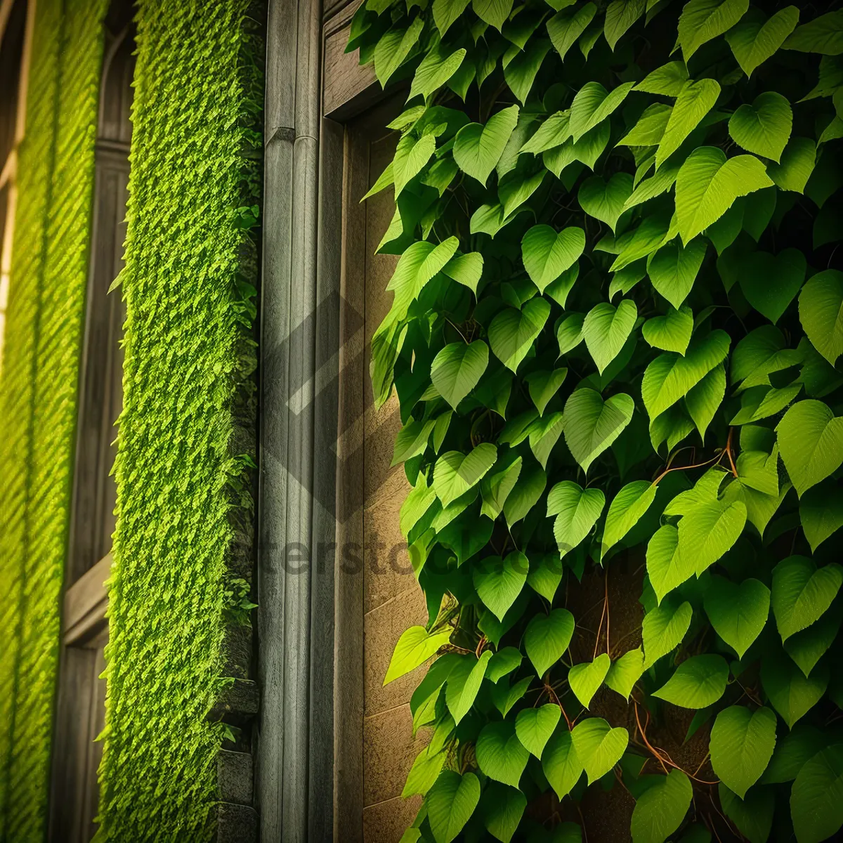 Picture of Modern Leafy Window Covering Design