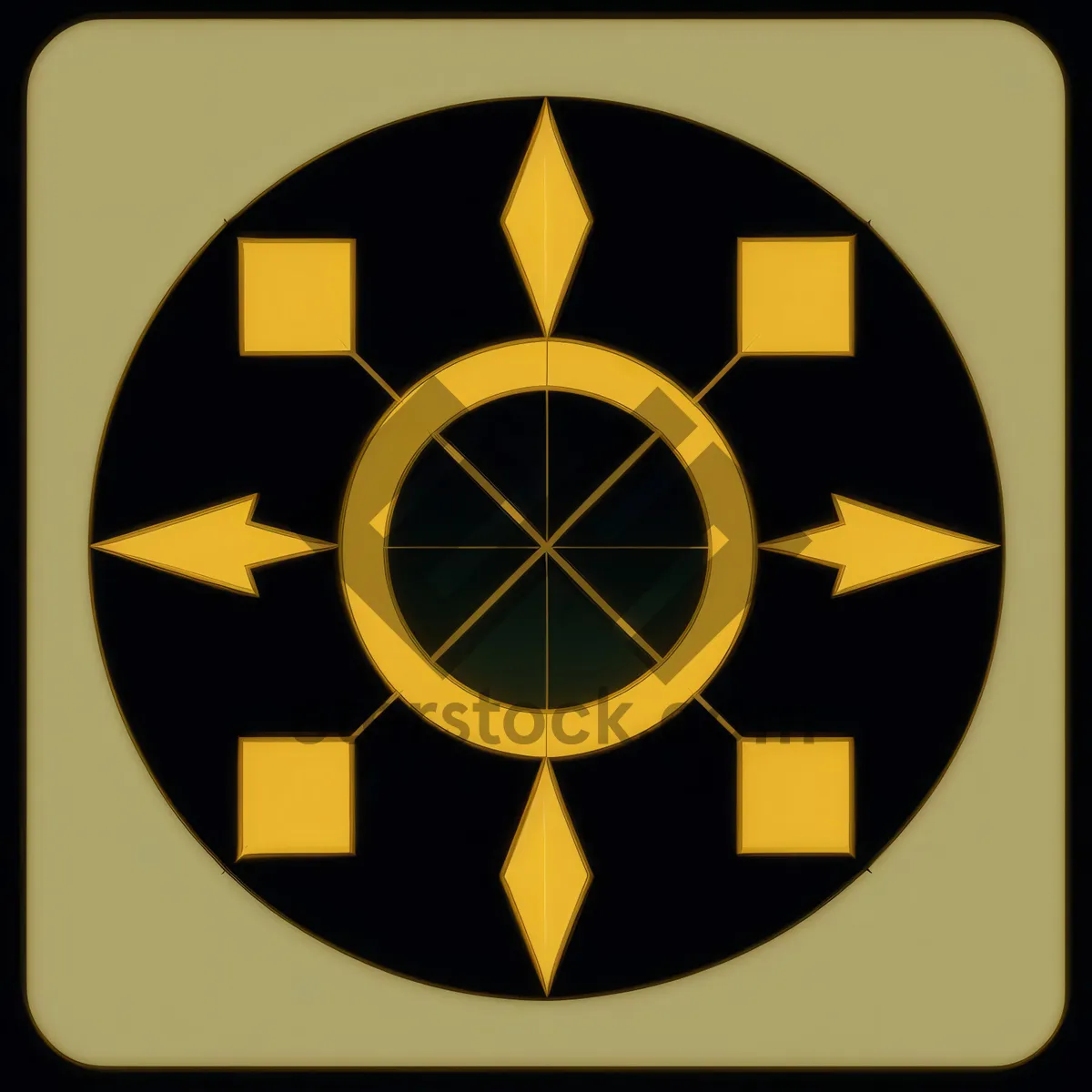 Picture of Symbolic Shield: Iconic Design Button