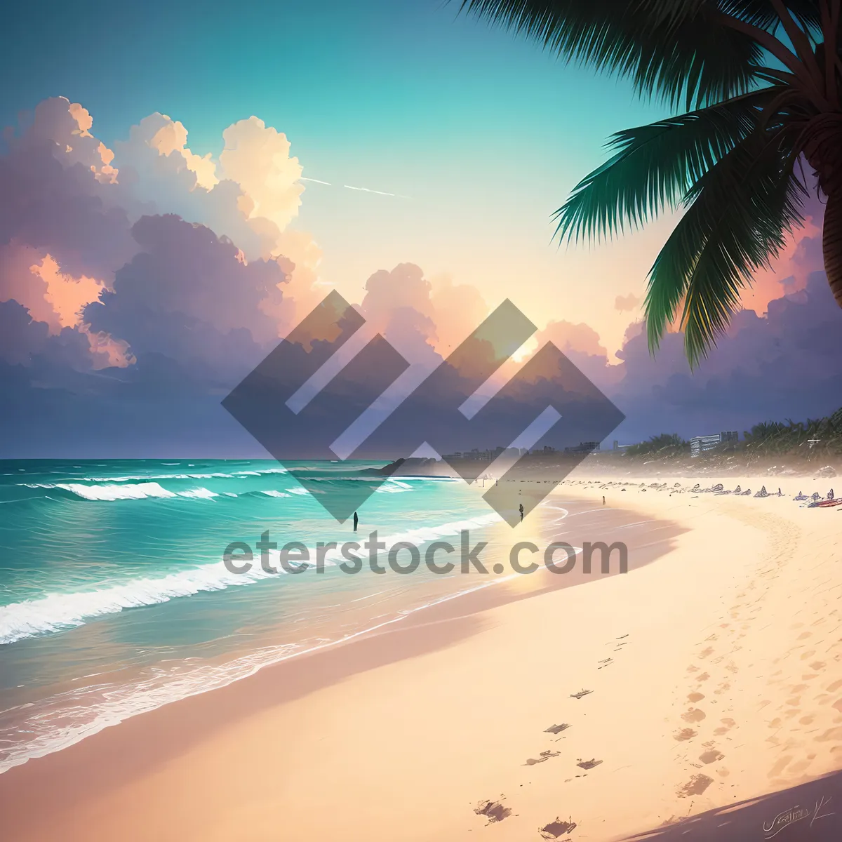 Picture of Tropical Beach Retreat