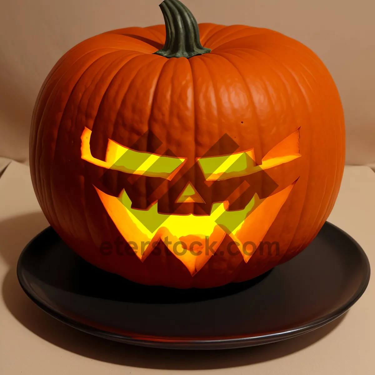 Picture of Glowing Jack-O'-Lantern