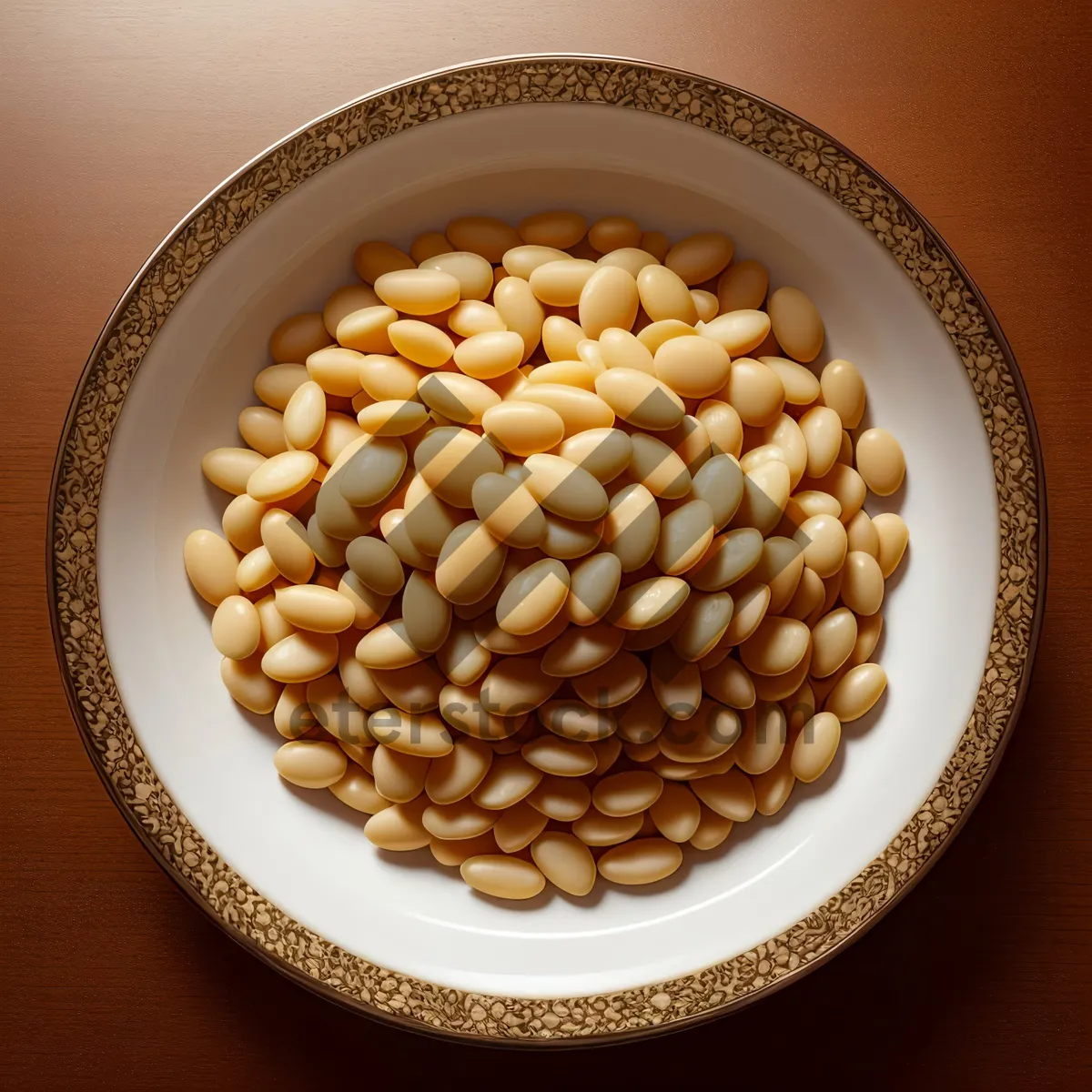 Picture of Assorted Nutritious Legume and Bean Varieties in Close-up