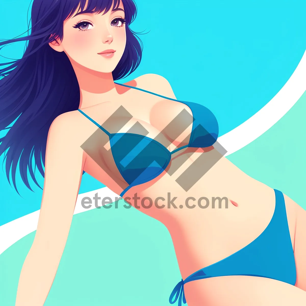 Picture of Seductively Stylish Coquette with Flawless Appeal