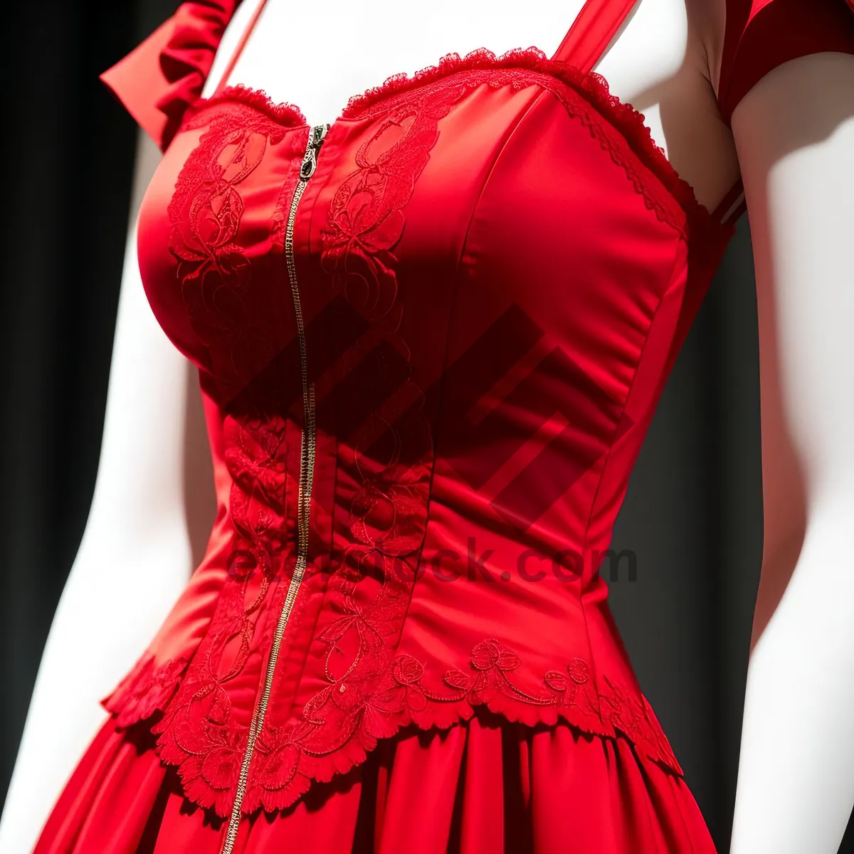 Picture of Seductive fashion model in alluring lingerie