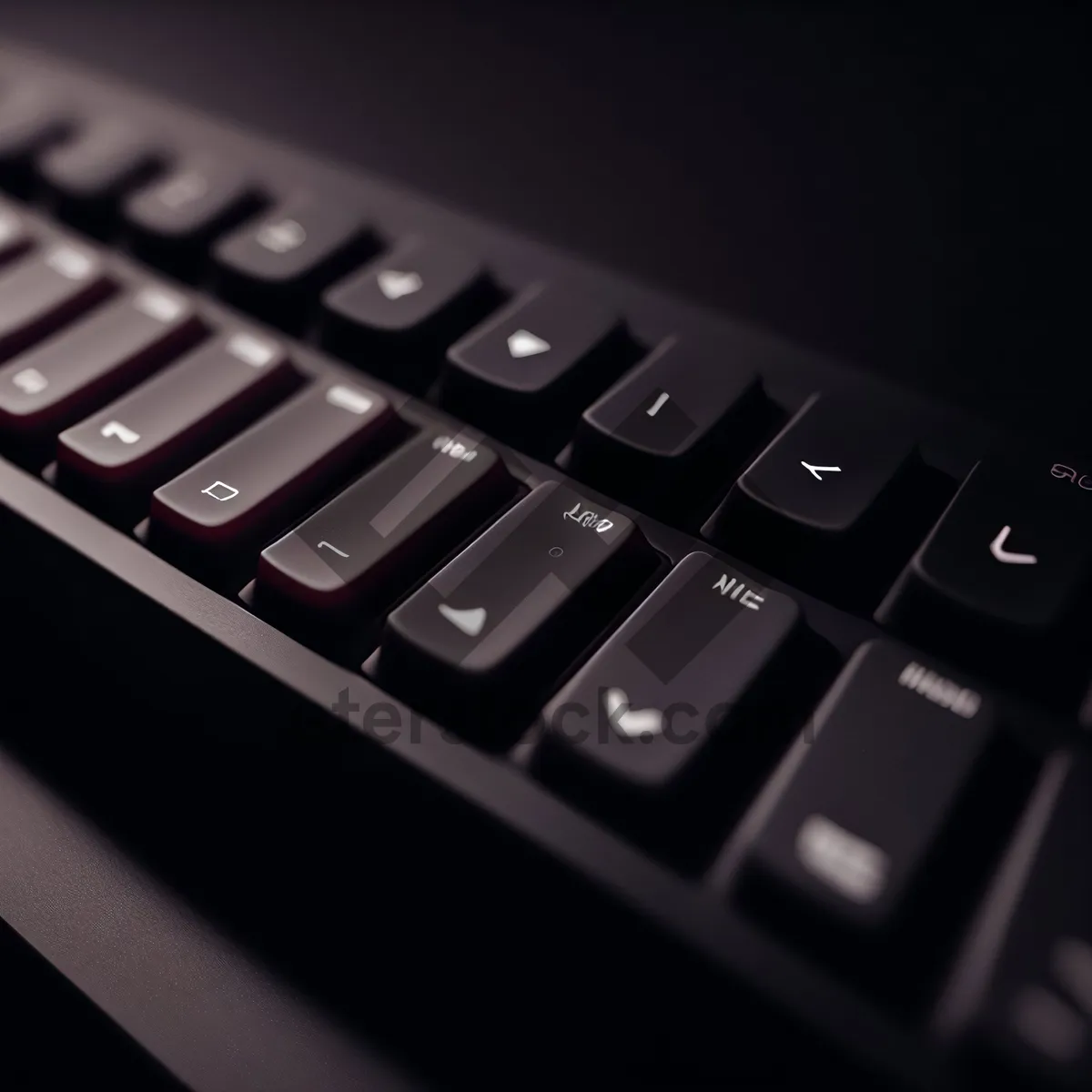 Picture of Modern Computer Keyboard: Efficient Data Input Device