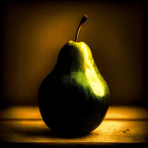 Ripe and Juicy Yellow Pear