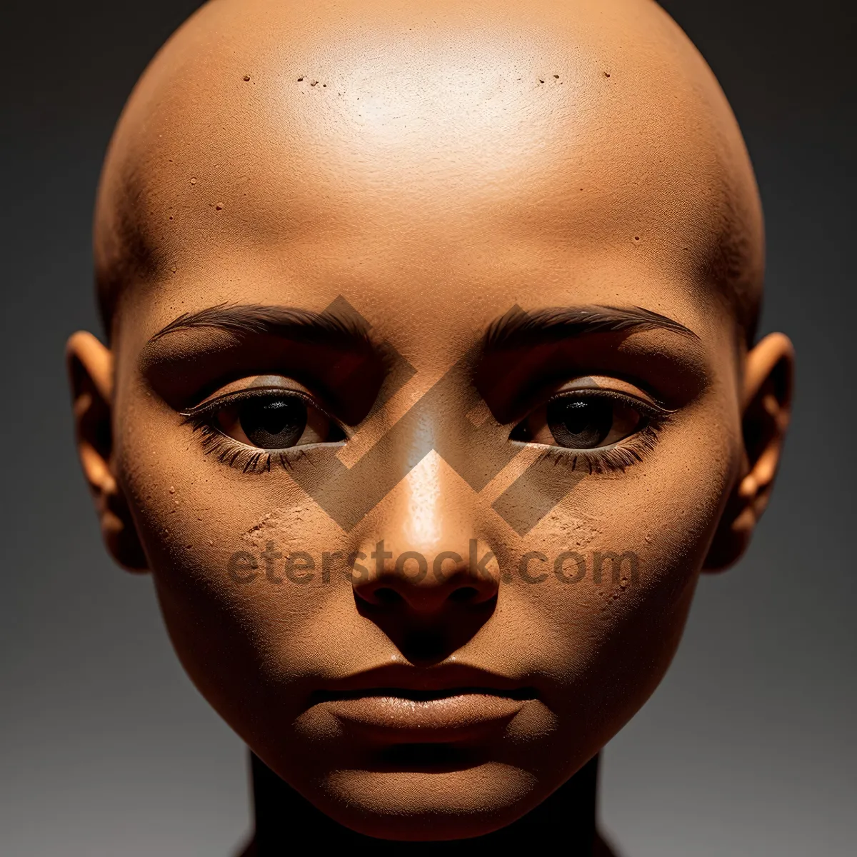 Picture of Artistic Mannequin Sculpture with Intriguing Mask