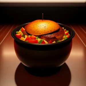 Vibrant Mandarin Fruit Bowl