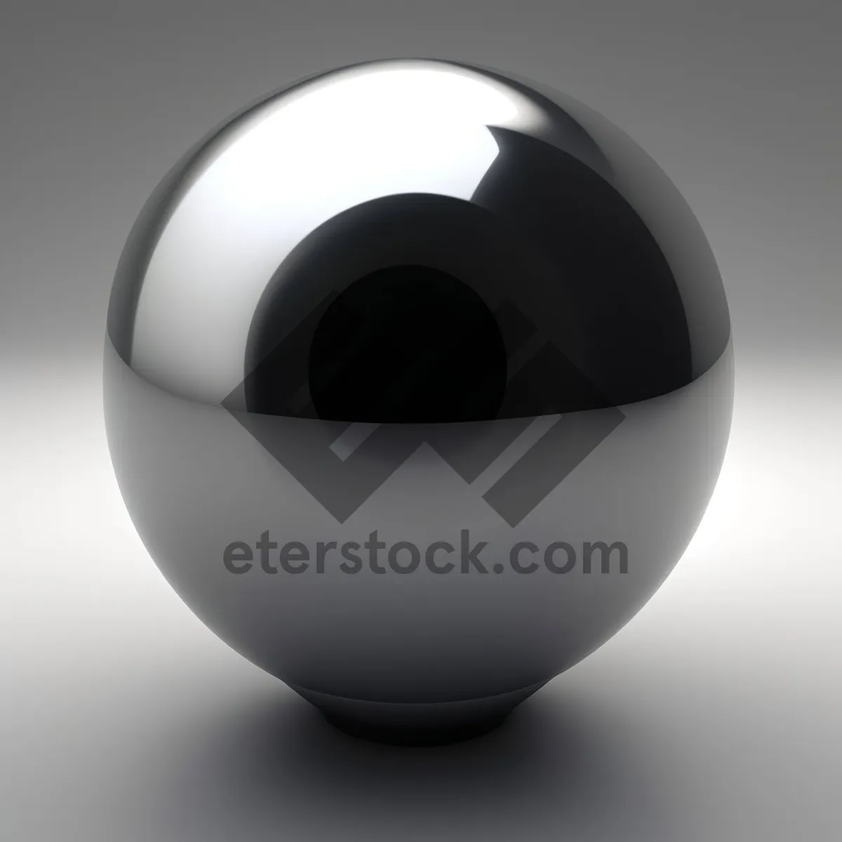 Picture of Glossy Glass Sphere Icon Design