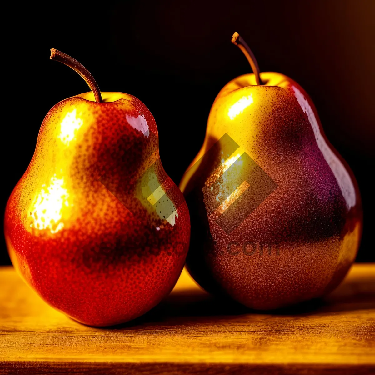 Picture of Ripe and Juicy Yellow Pear: A Sweet and Healthy Snack