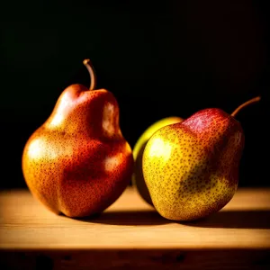 Juicy Yellow Pear: Delicious, Ripe, and Nutritious Fruit