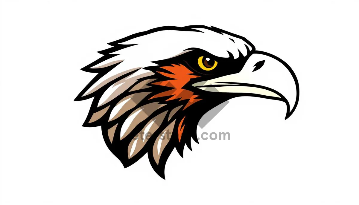 Picture of Black Cartoon Silhouette Eyebrow Icon Design