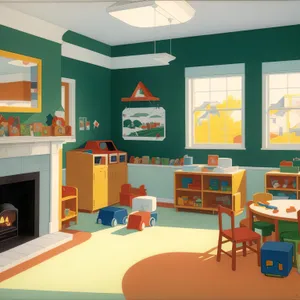 Modern Living Room with Stylish Furnishings