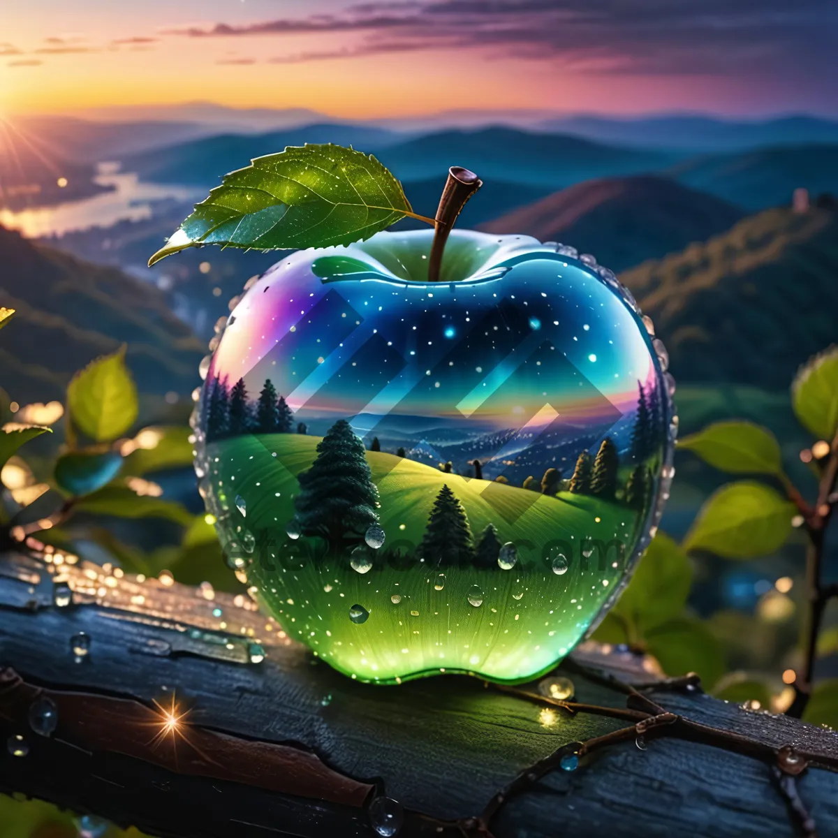 Picture of Delicious Red Apples for Healthy Eating Choices