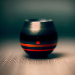 Refreshing Tea Punch in Glass Container