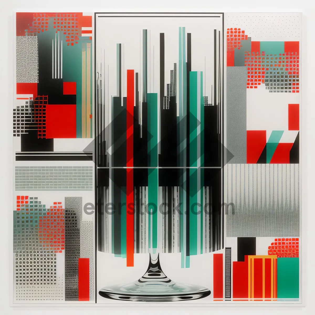 Picture of Colorful School Paper Office Supplies