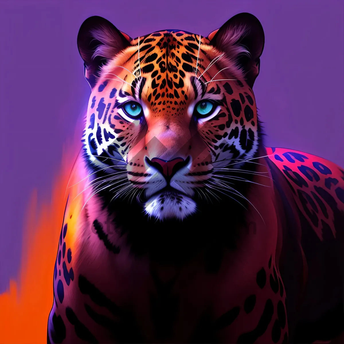 Picture of Wild Beauty: Majestic Leopard in its Natural Habitat