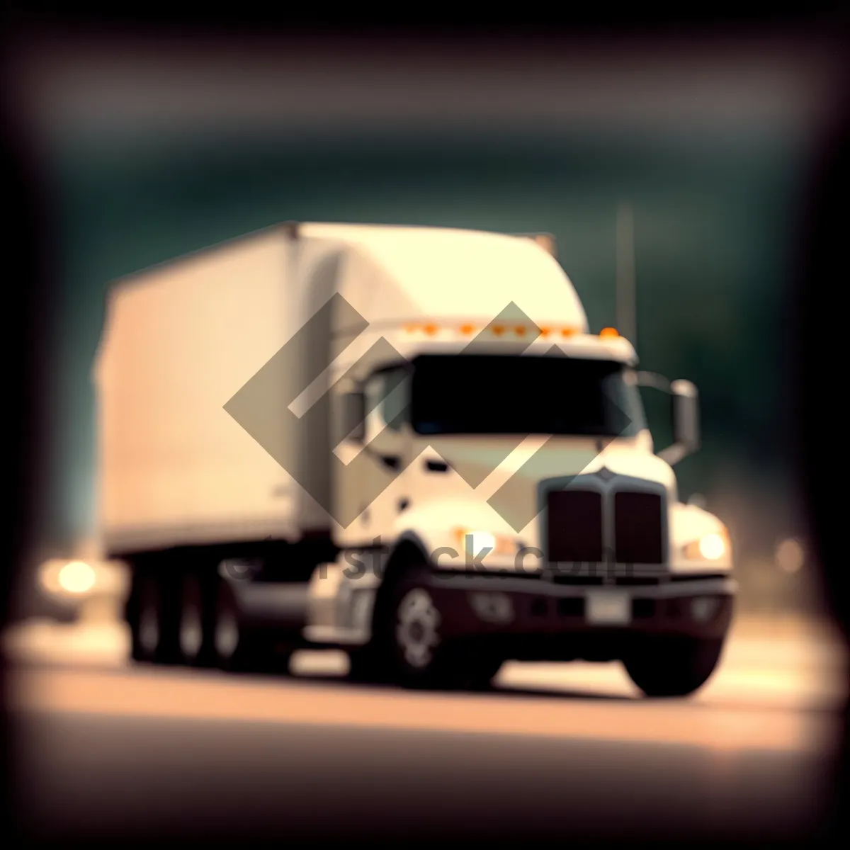 Picture of Highway Hauler: Fast and Efficient Trailer Truck Transport