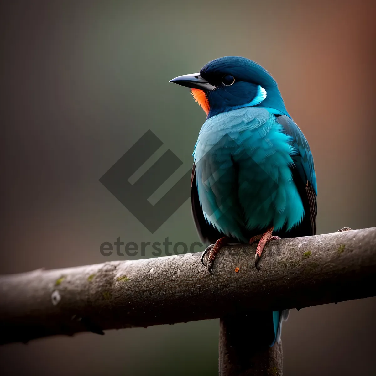 Picture of Vibrant Yellow Starling in Wild Menagerie