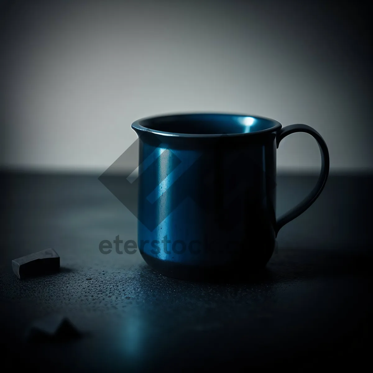 Picture of Morning Coffee in Ceramic Mug with Saucer