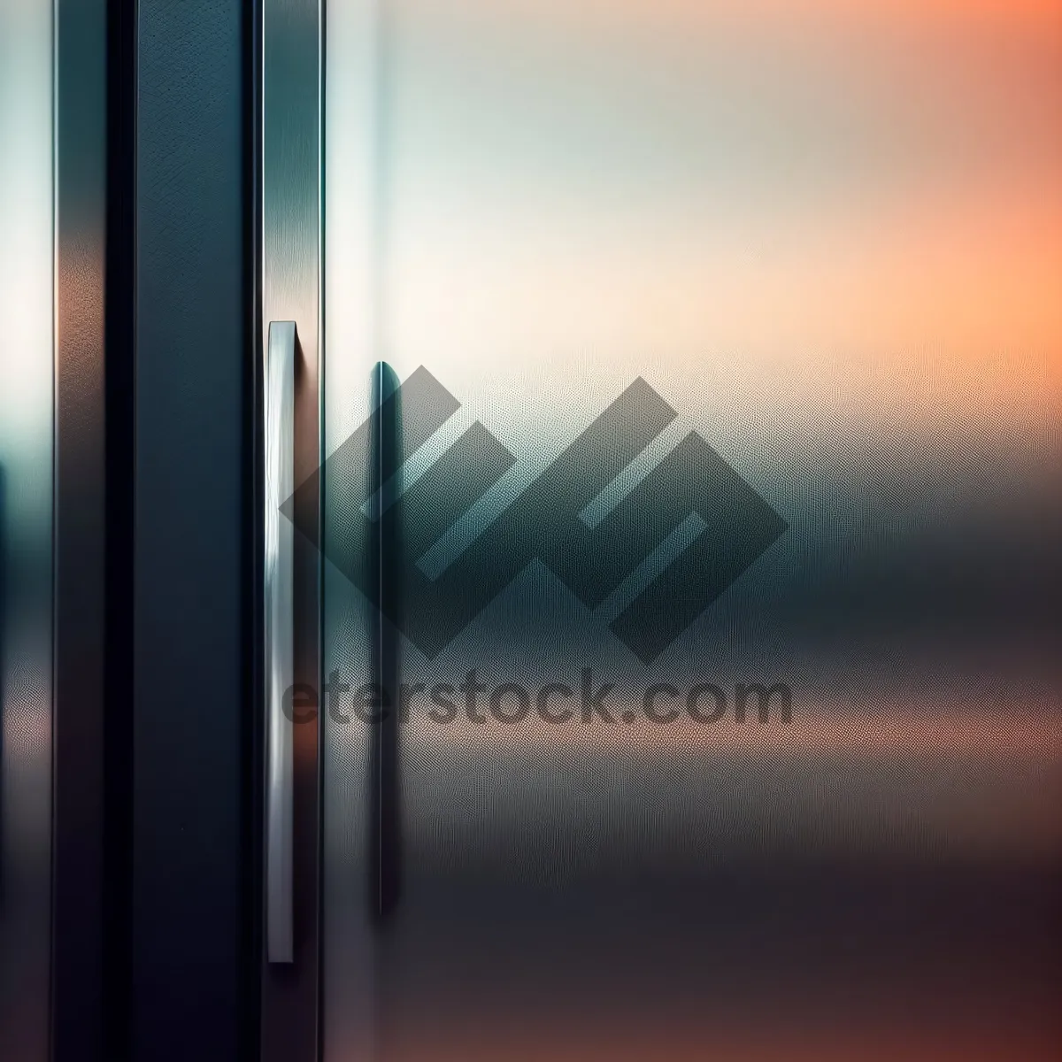 Picture of Tech-inspired Door Design with Ballpoint Pen