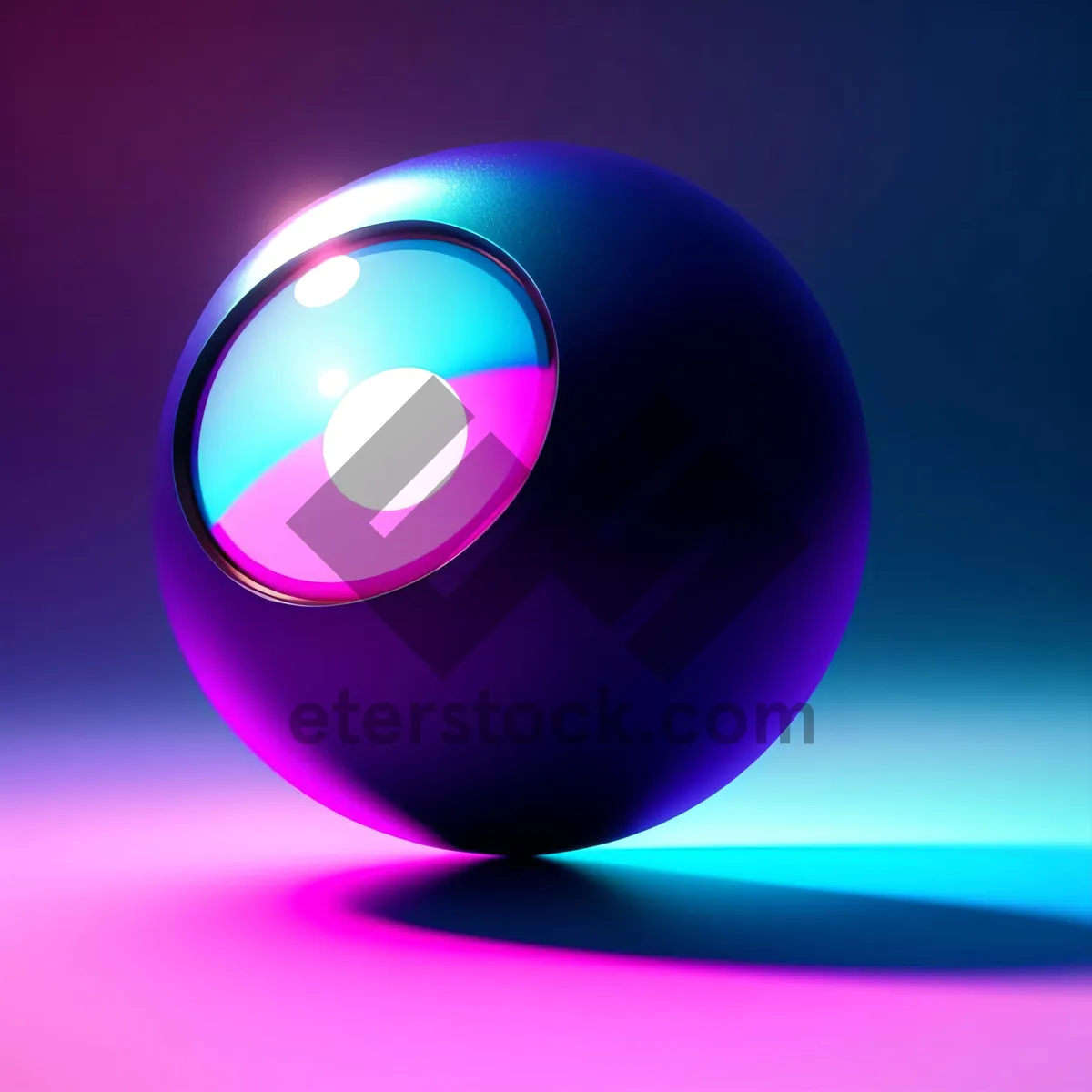 Picture of Glossy Shiny Glass Button Icon