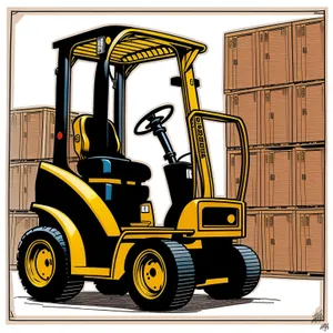 Industrial Workhorse: Heavy-Duty Forklift Truck