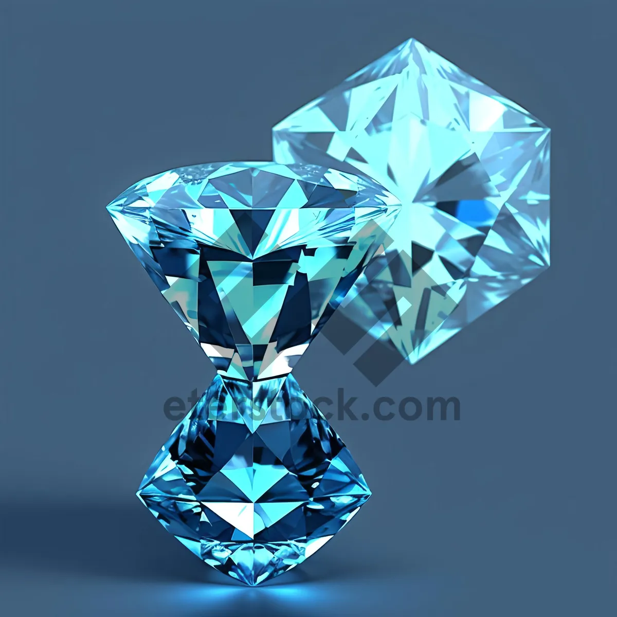 Picture of Sparkling Brilliance: A Transparent Diamond Gem Gift