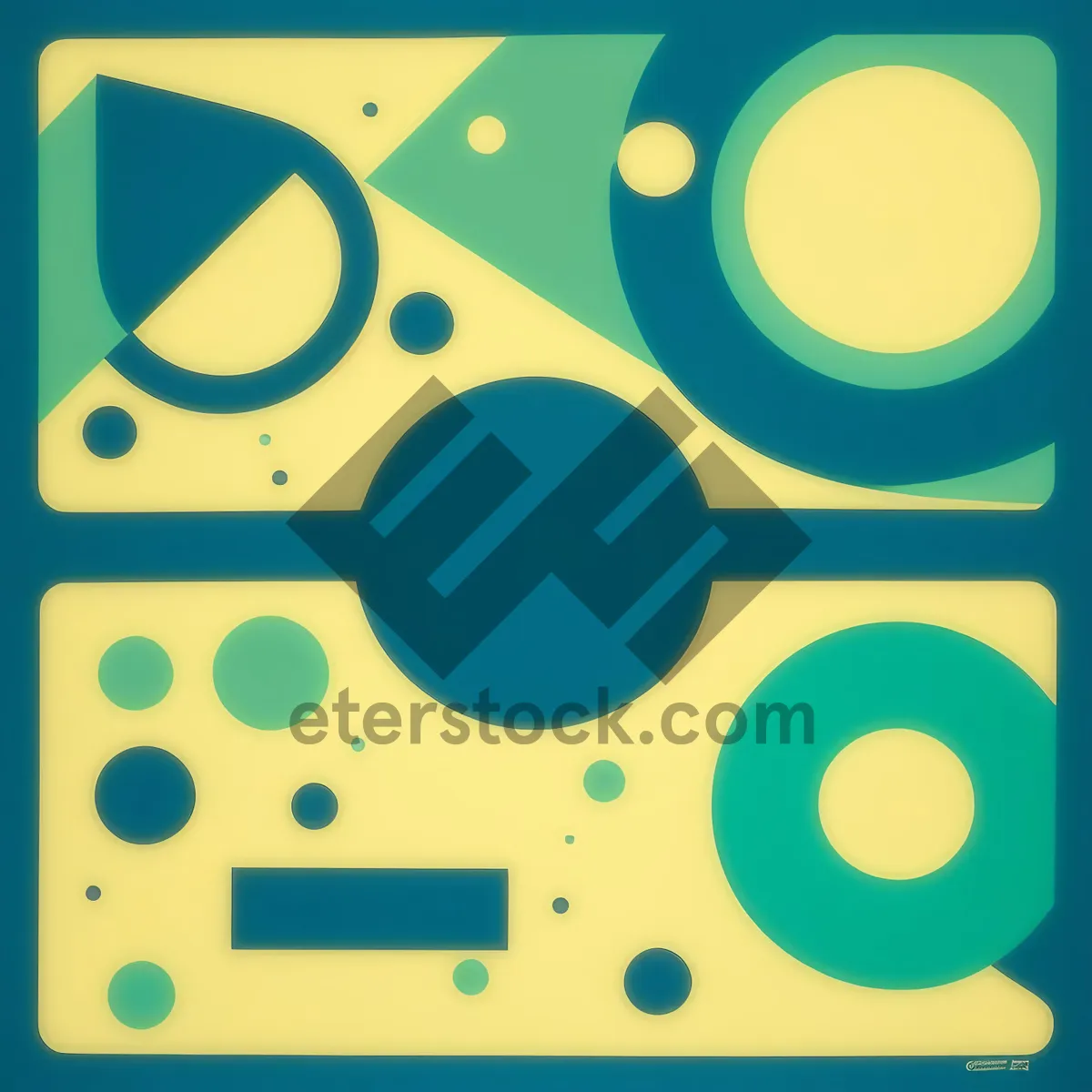 Picture of Shiny circle button graphic design icon.