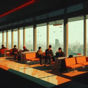 Modern Business Meeting in a Classy Office