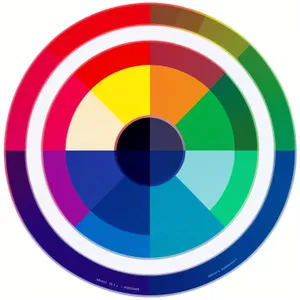 Round Web Button Icon with Glossy Design