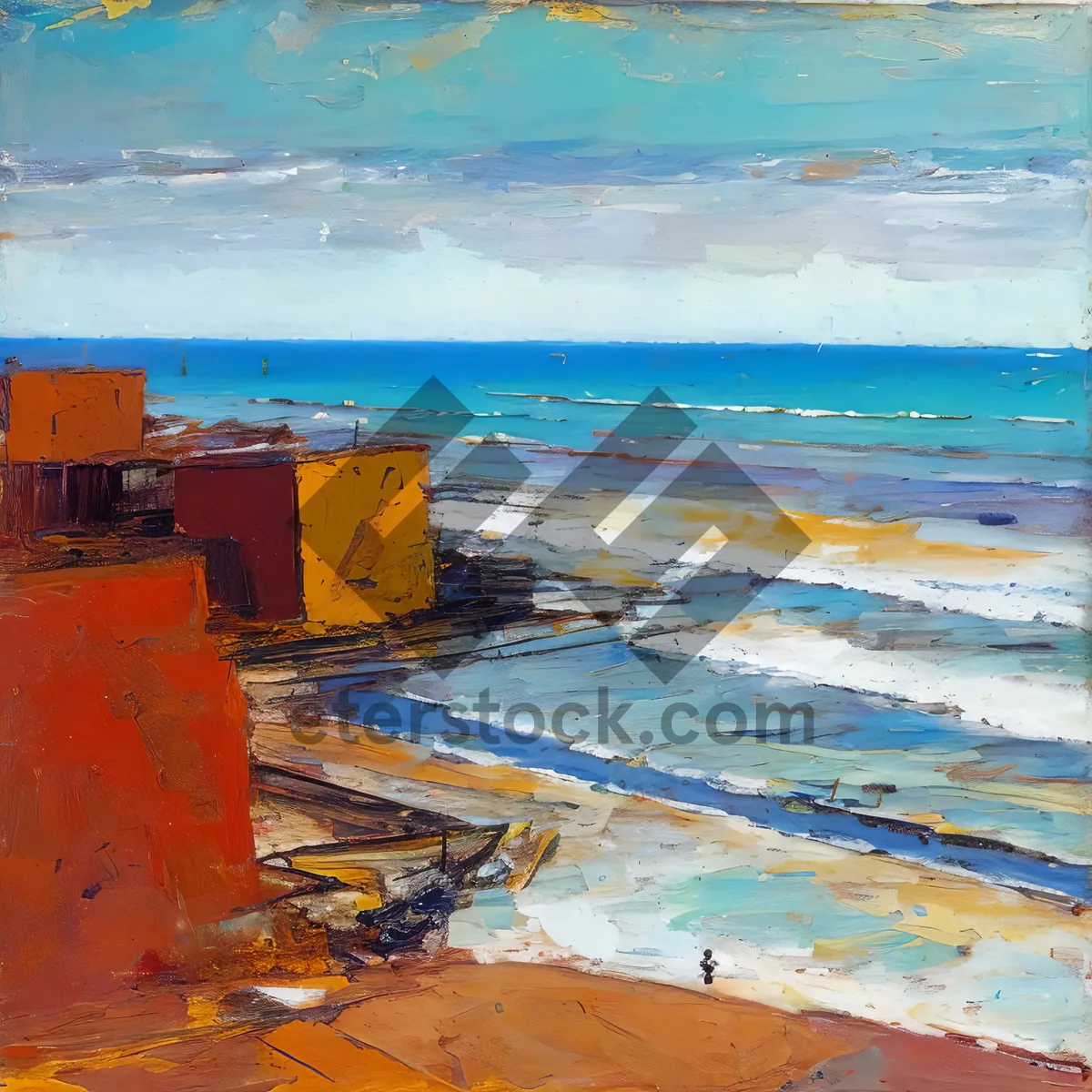 Picture of Serene Tropical Beach Escape: Sun, Sand, and Waves