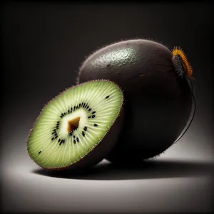 Juicy Kiwi Slice - Fresh and Healthy Tropical Fruit