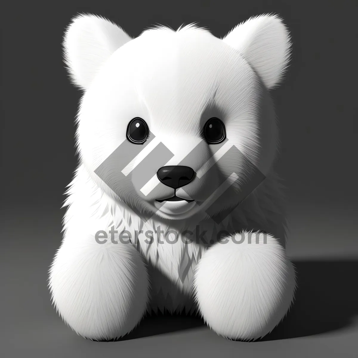 Picture of Adorable Teddy Bear - Soft and Fluffy Plaything