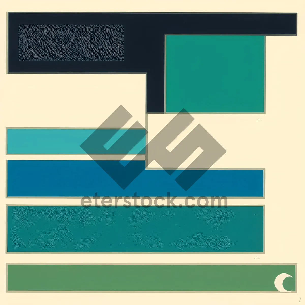 Picture of Modern Graphic Design Icon Set - Blank Paper Collection