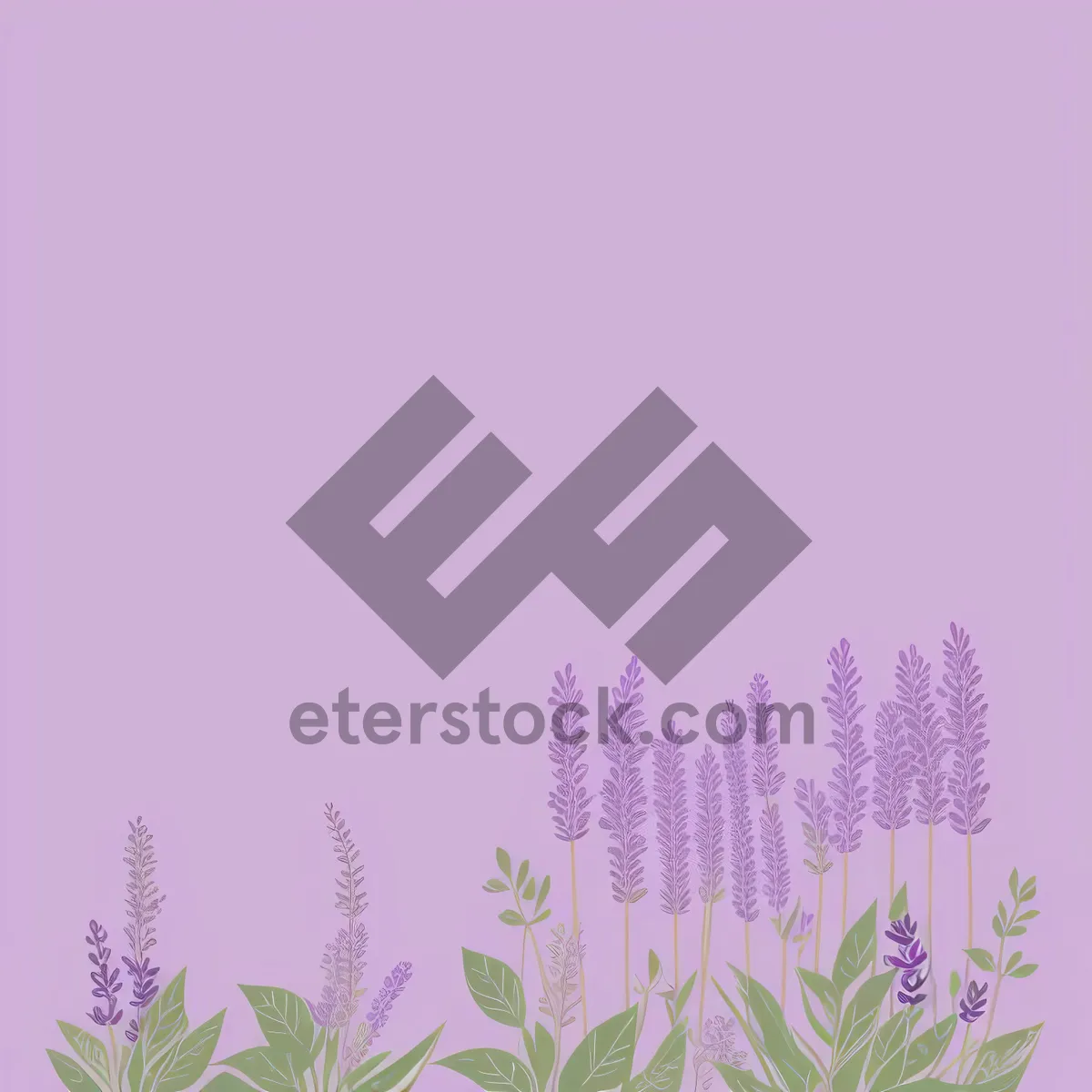 Picture of Lilac Floral Ornament - Springtime Beauty