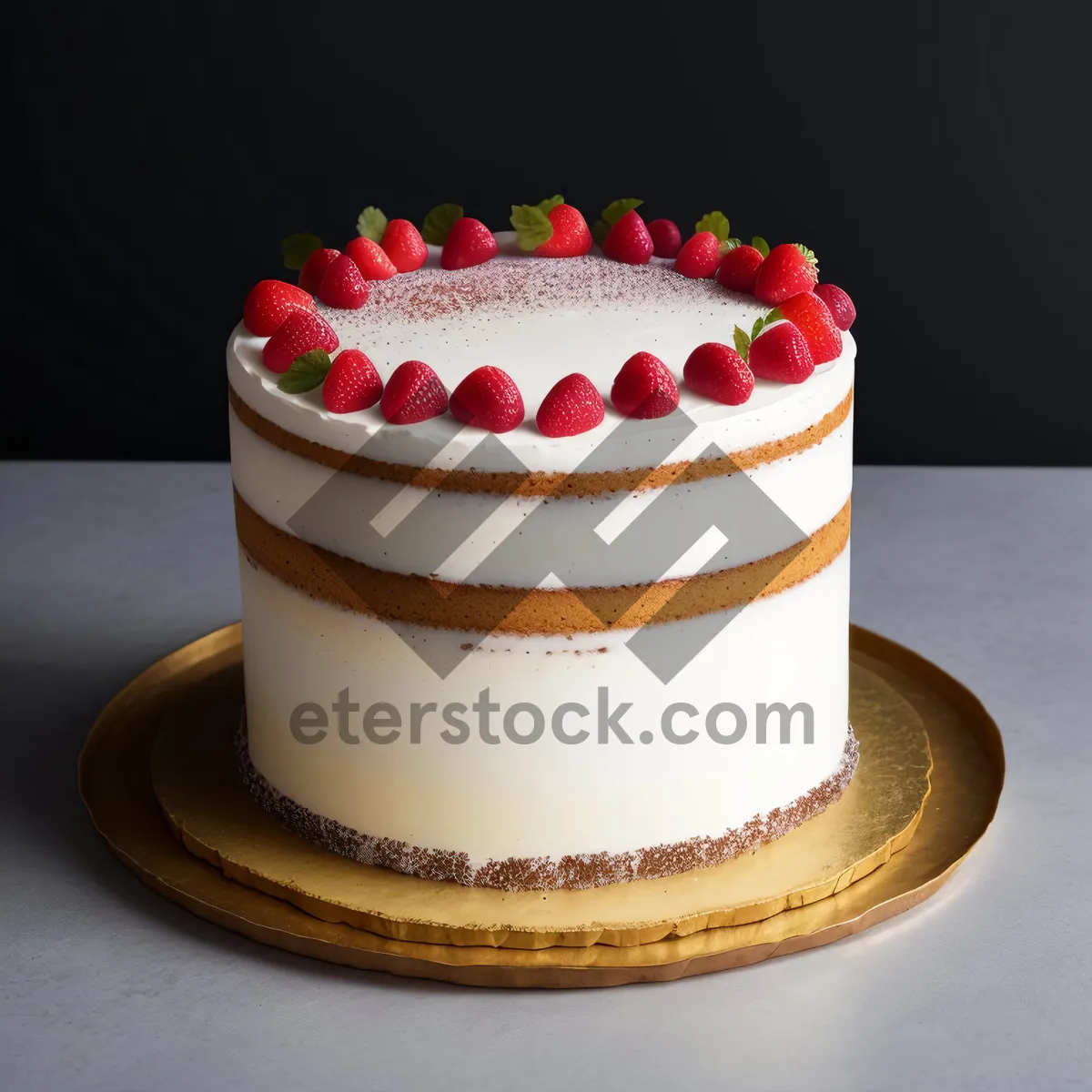 Picture of Sweet Fruit Cake with Cream Cheese Icing