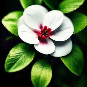 Pink Periwinkle Blossom - Fresh Floral Garden Beauty