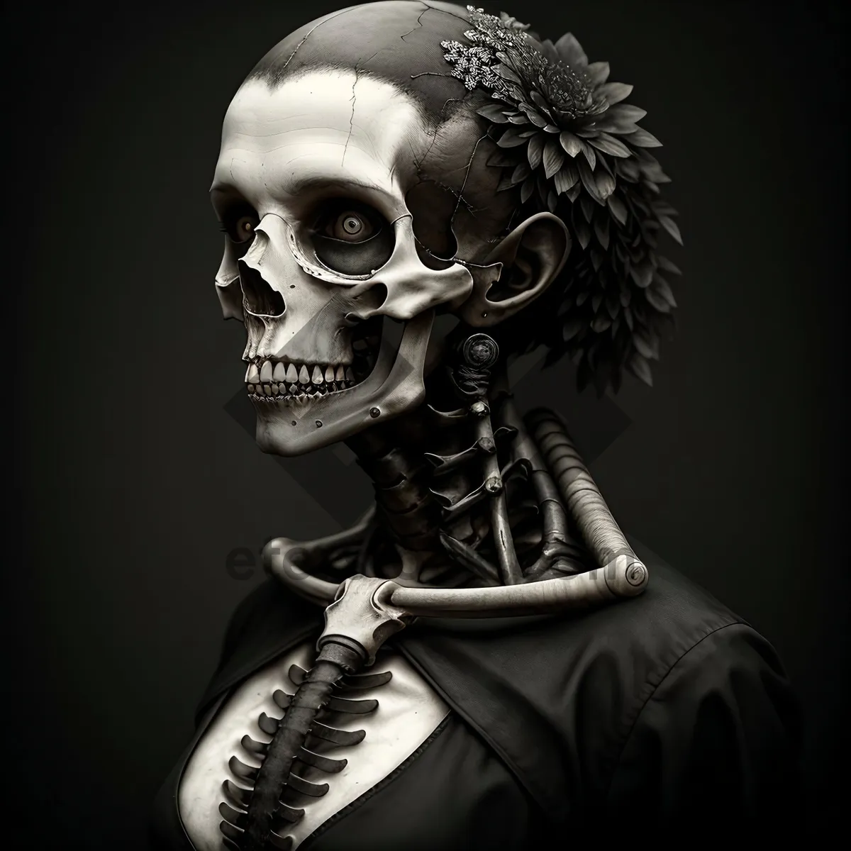 Picture of Spooky Skull Mask - Anatomy of Fear