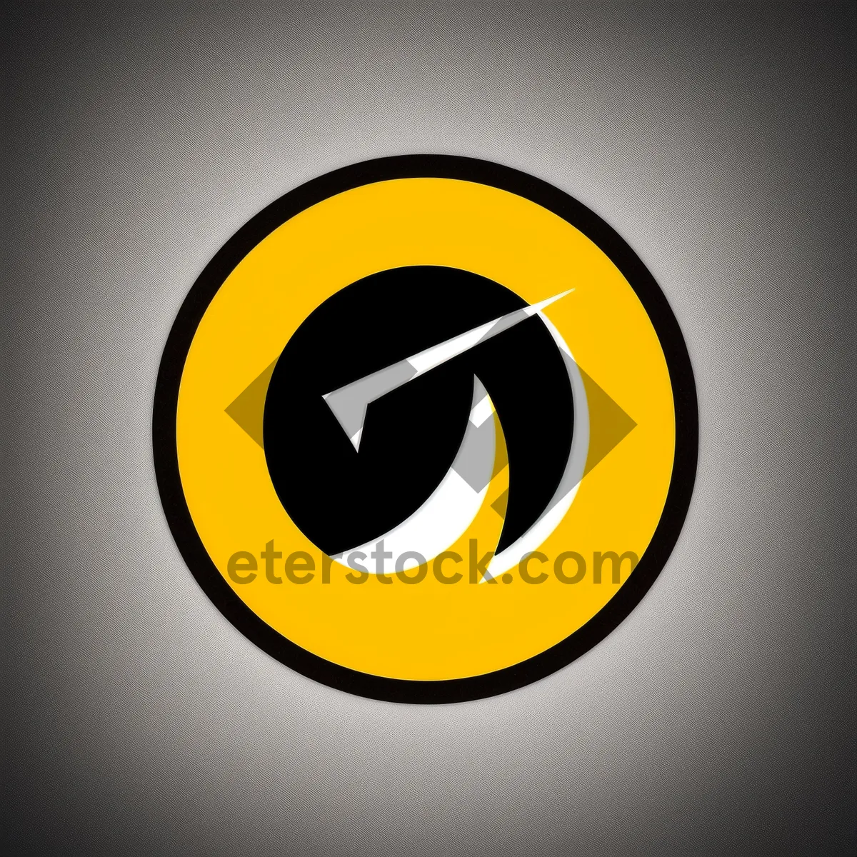 Picture of Shiny Bay Icon - Round Circle Design