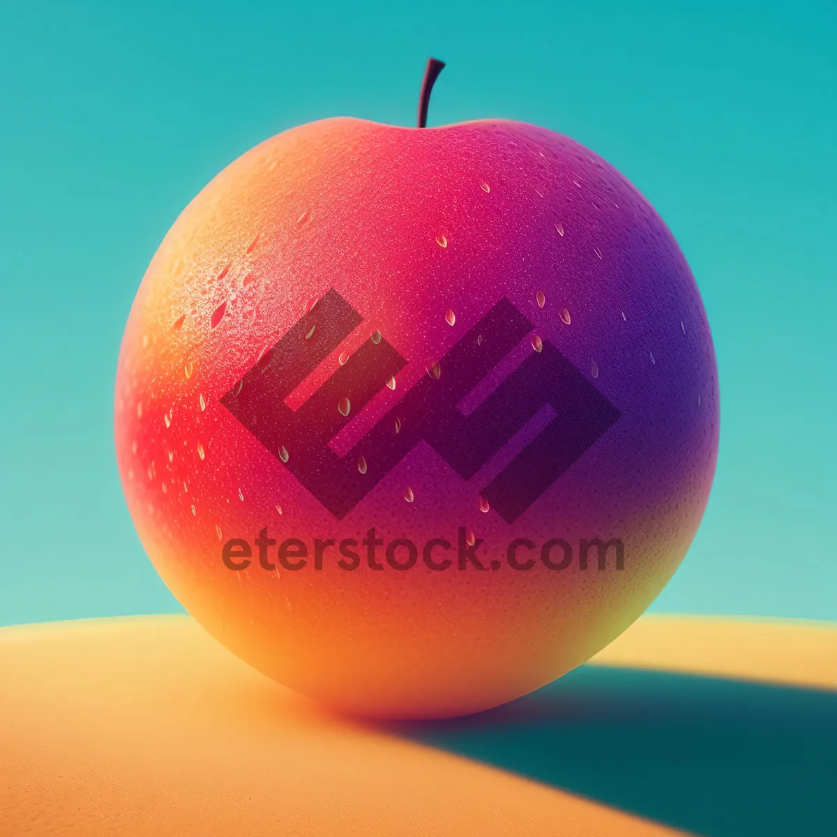 Picture of Juicy Apple, Bursting with Vitamin and Flavor