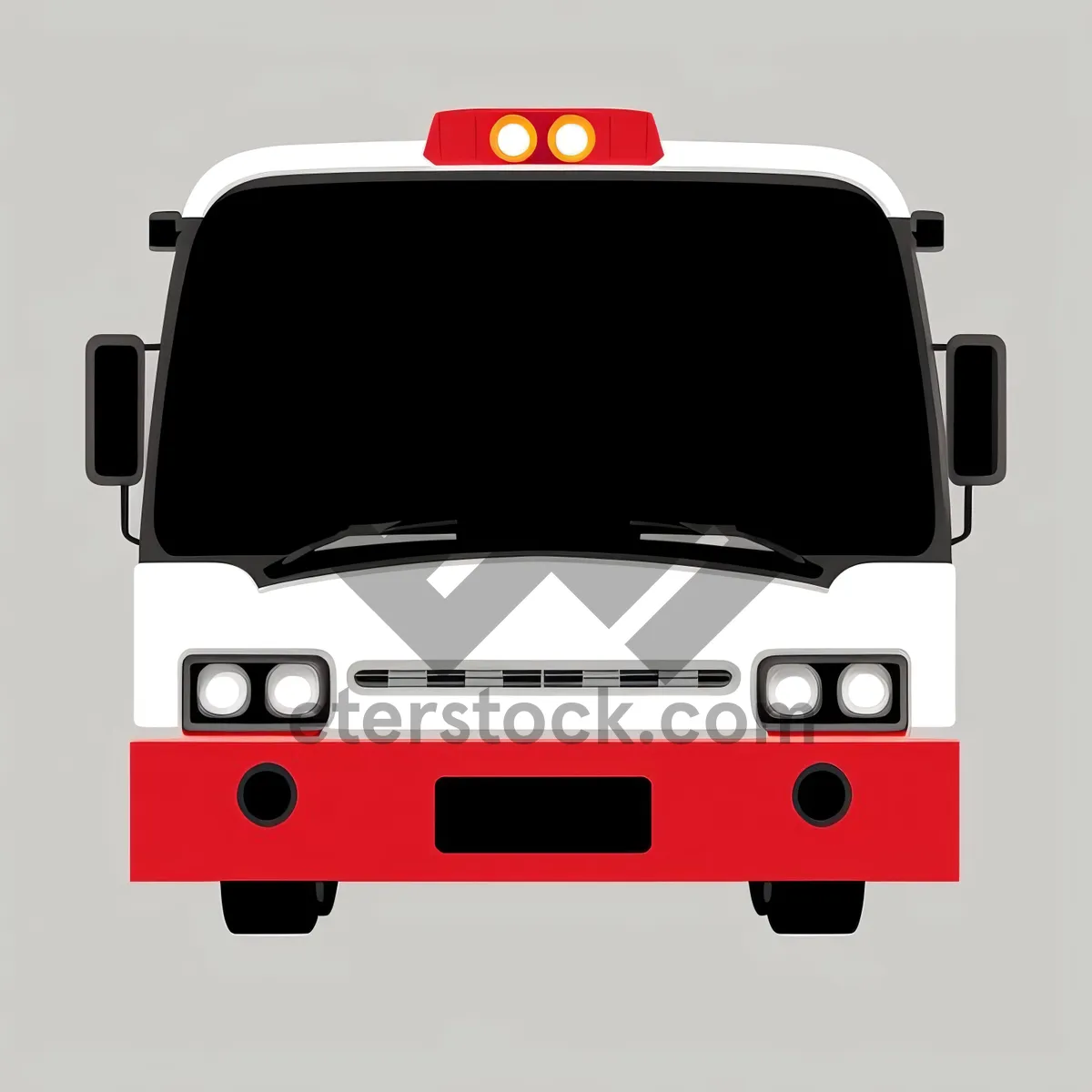 Picture of Truck Headlight Icon for Transportation