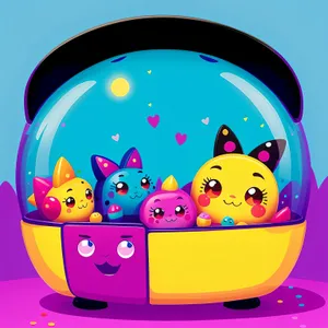 Jelly Pig Savings Bank: Money Globe Container