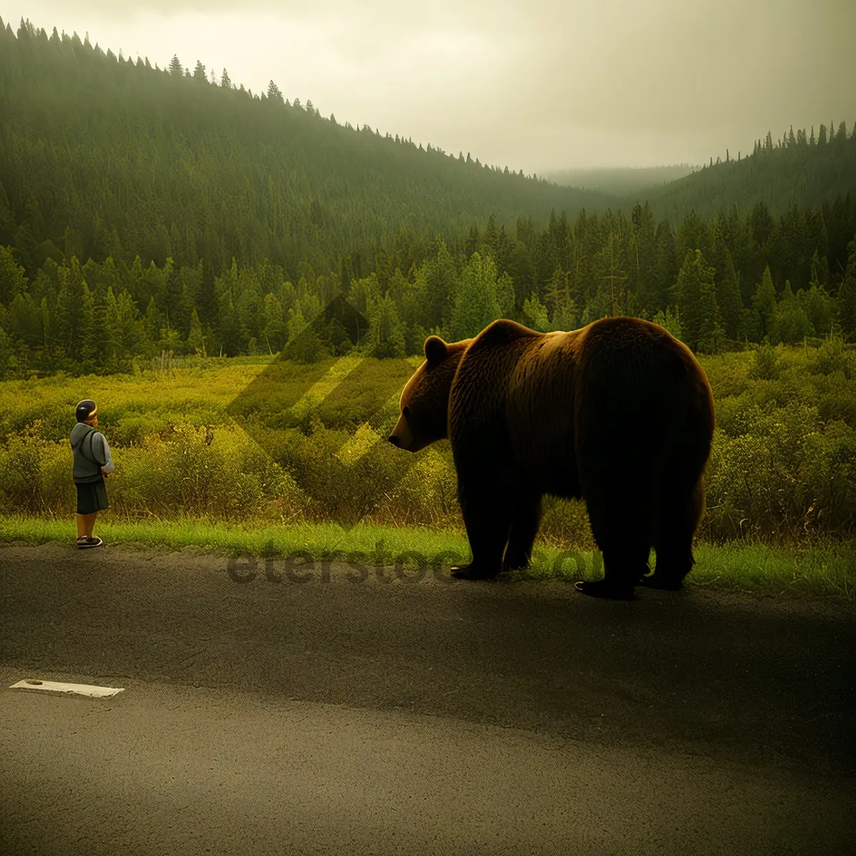 Picture of Serenity in the Rural Ungulate Meadow.