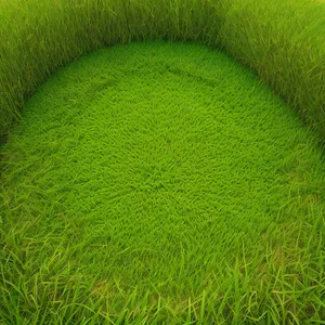 Vibrant Green Grass Field