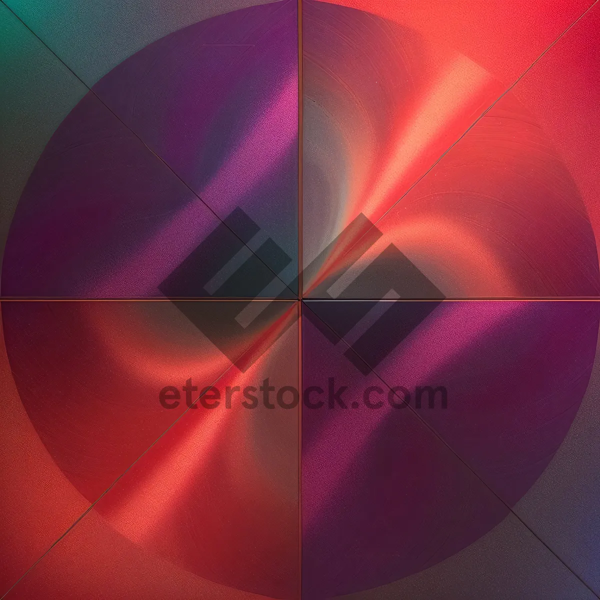 Picture of Dynamic Spectrum: Abstract Geometric Colorful Graphic Art