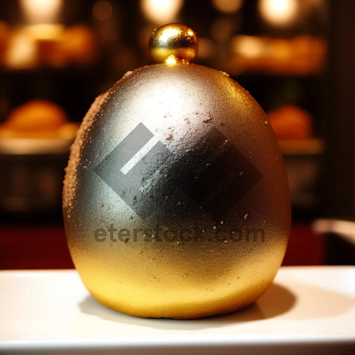 Picture of Nutritious Yellow Fruit Ball for Holiday Decorations