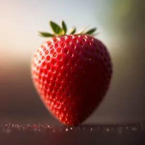 Vibrant Strawberry Delight: Juicy, Fresh, and Organic
